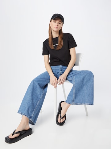 Calvin Klein Jeans Футболка 'Institutional' в Черный