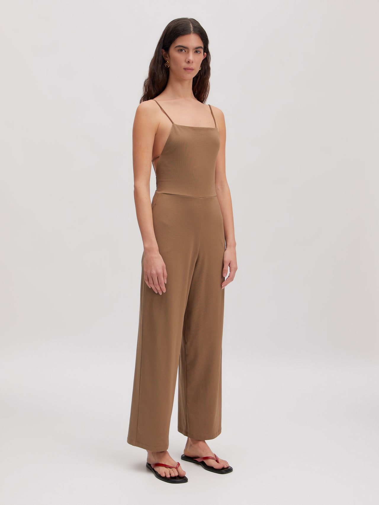 EDITED Jumpsuit 'Noor' Bruin