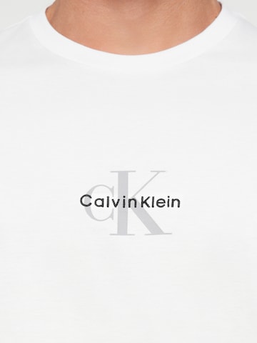 Calvin Klein Jeans Majica | bela barva