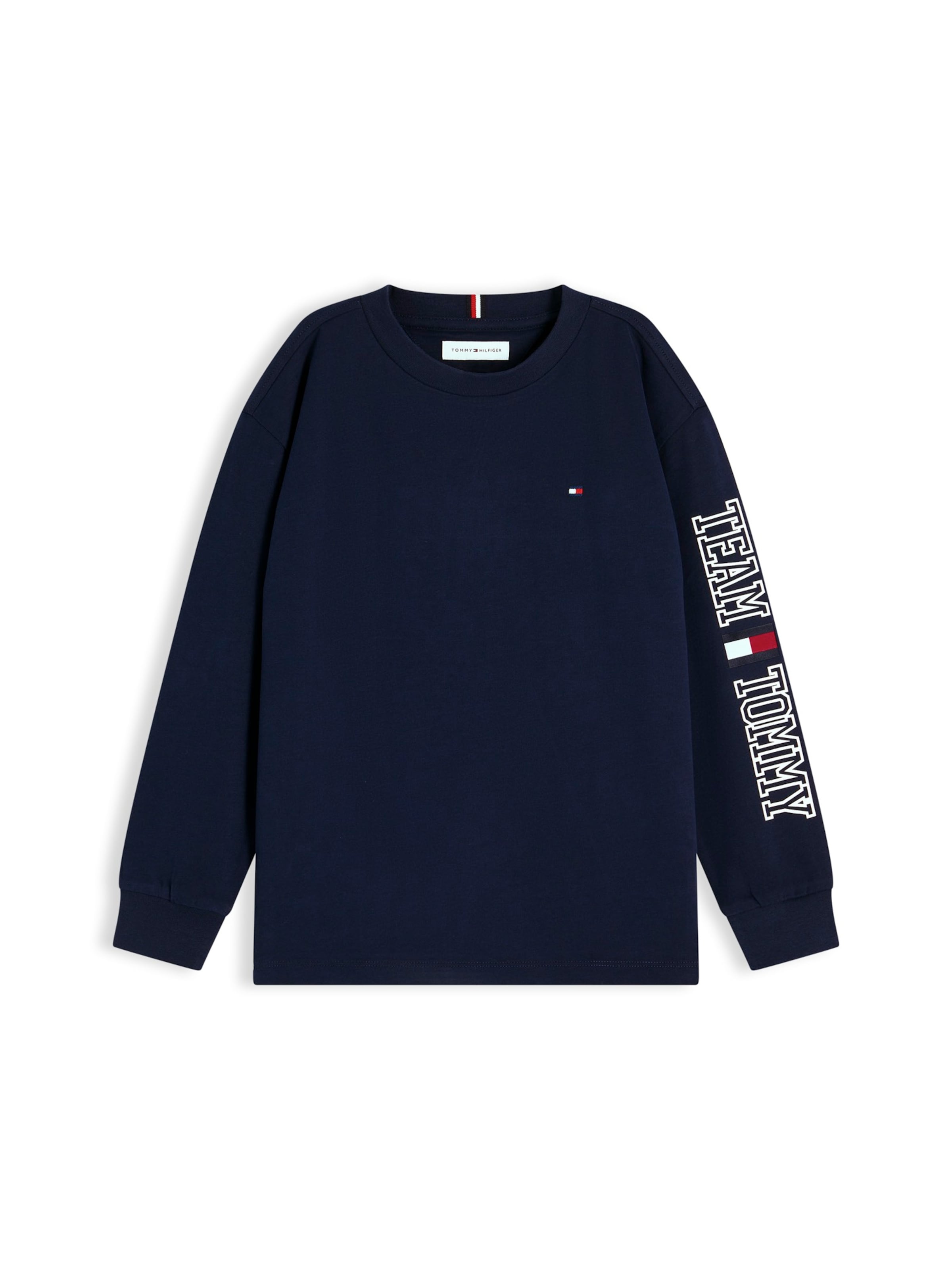 TOMMY HILFIGER Shirt 'TEAM' in Blauw: voorkant