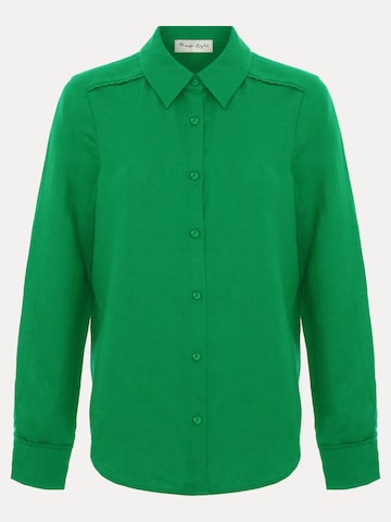 Phase Eight Shirt in Green: front