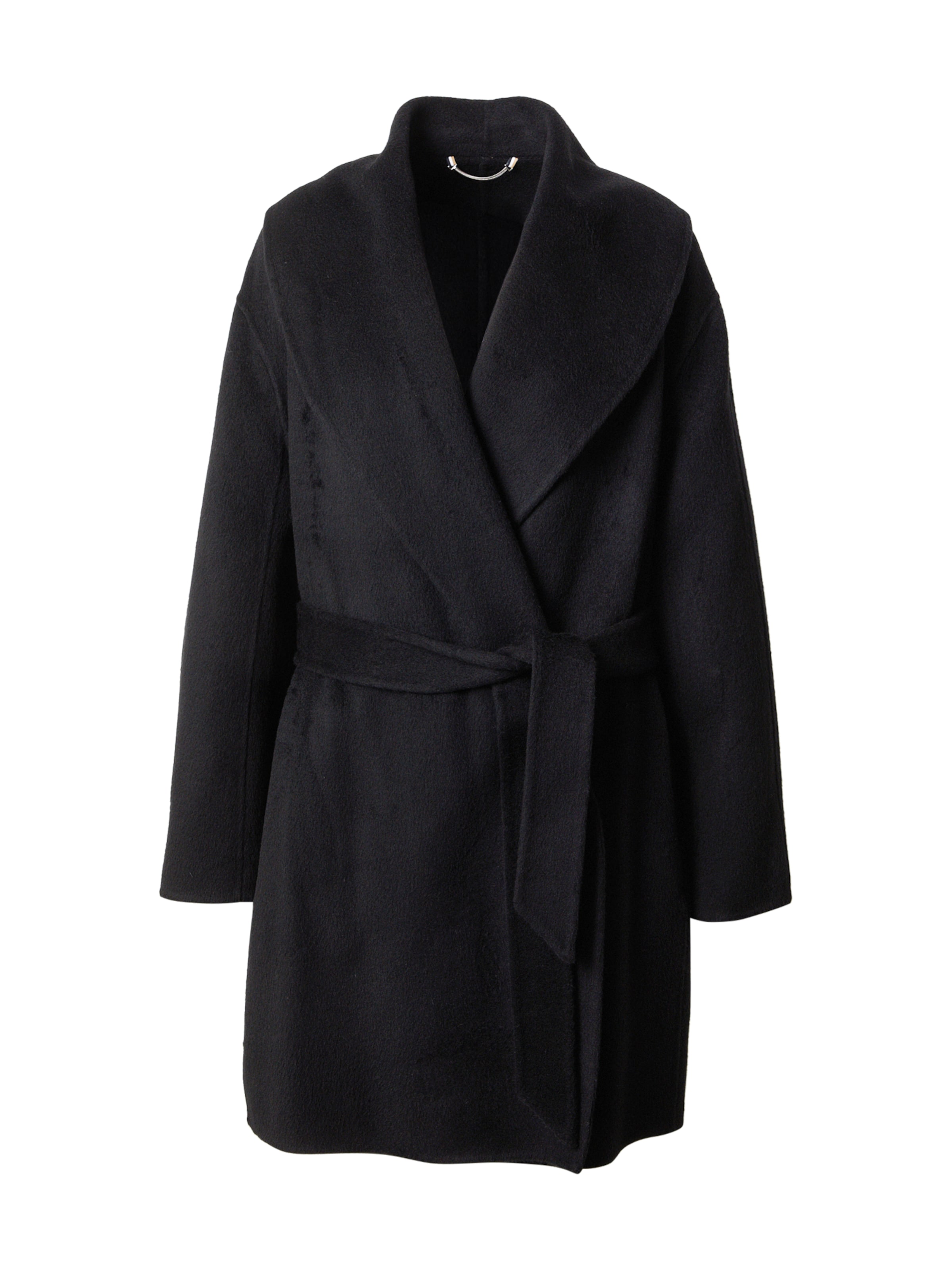 BOSS Between-seasons coat &#x27;Cariby&#x27; in Black: front
