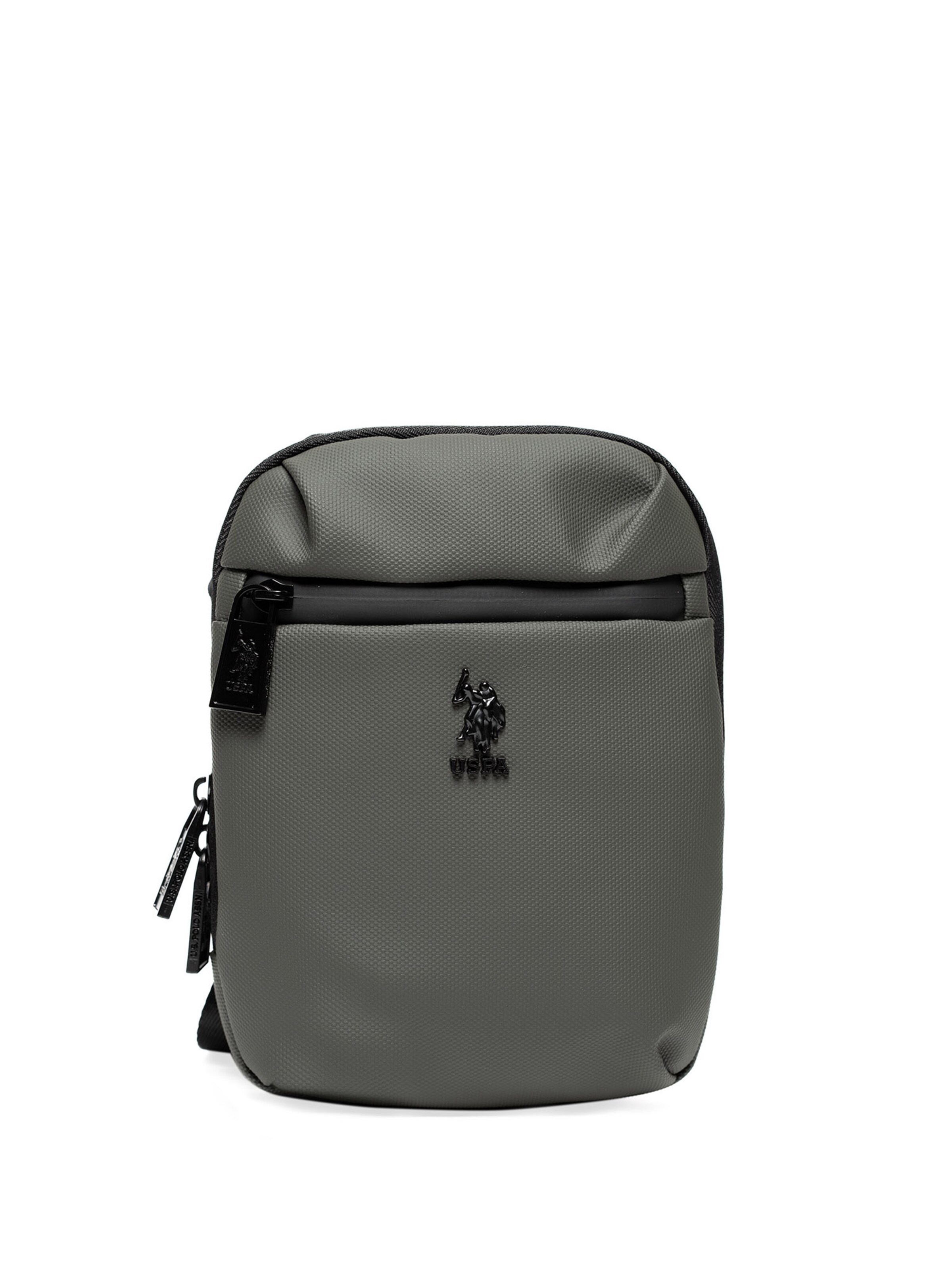 U.S. POLO ASSN. Crossbody Bag in Green: front
