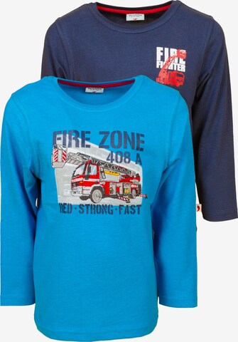 SALT AND PEPPER Shirt 'Fire Zone' in Blau: predná strana