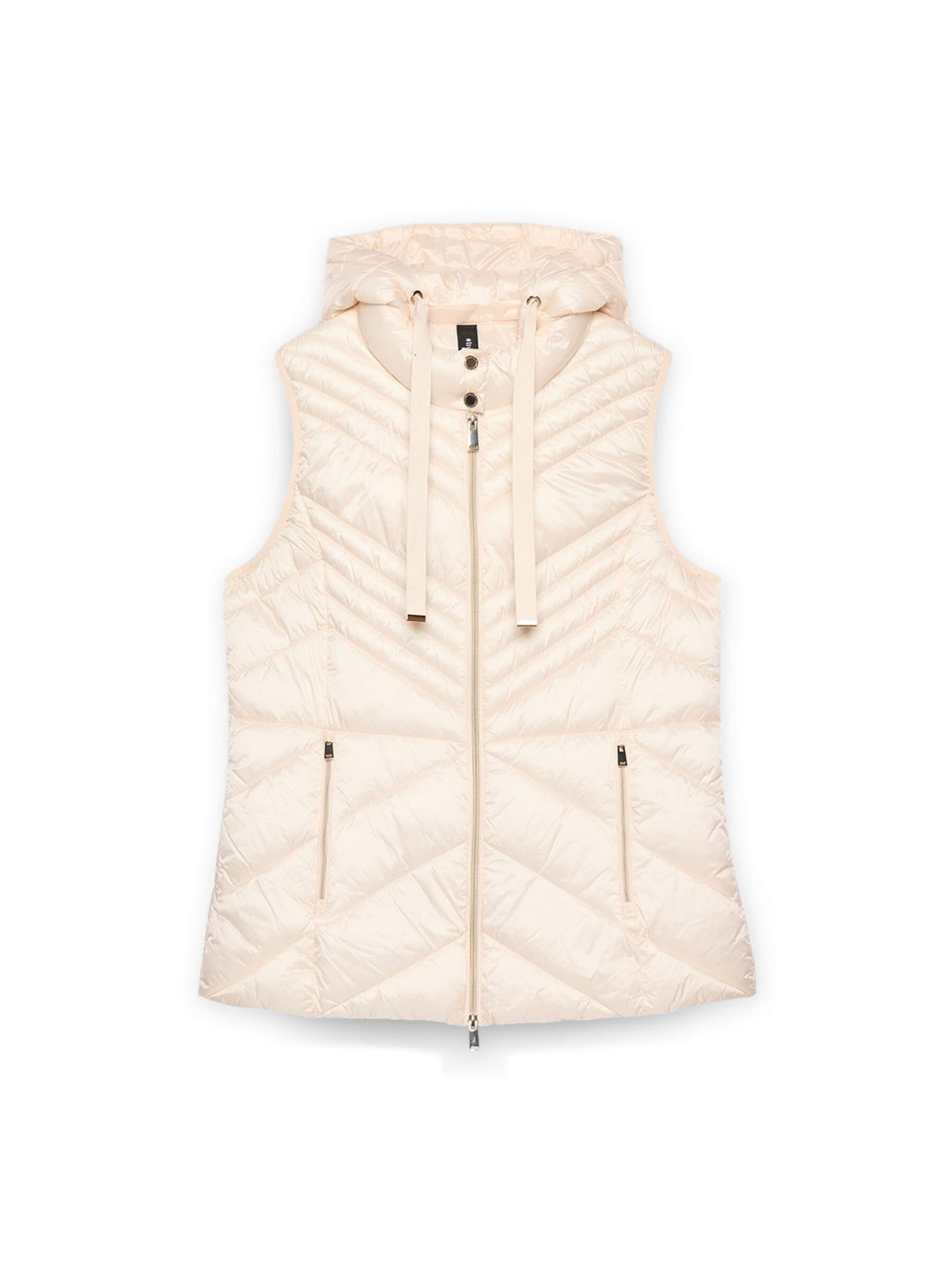 Fiorella Rubino - Chaleco en beige: frente