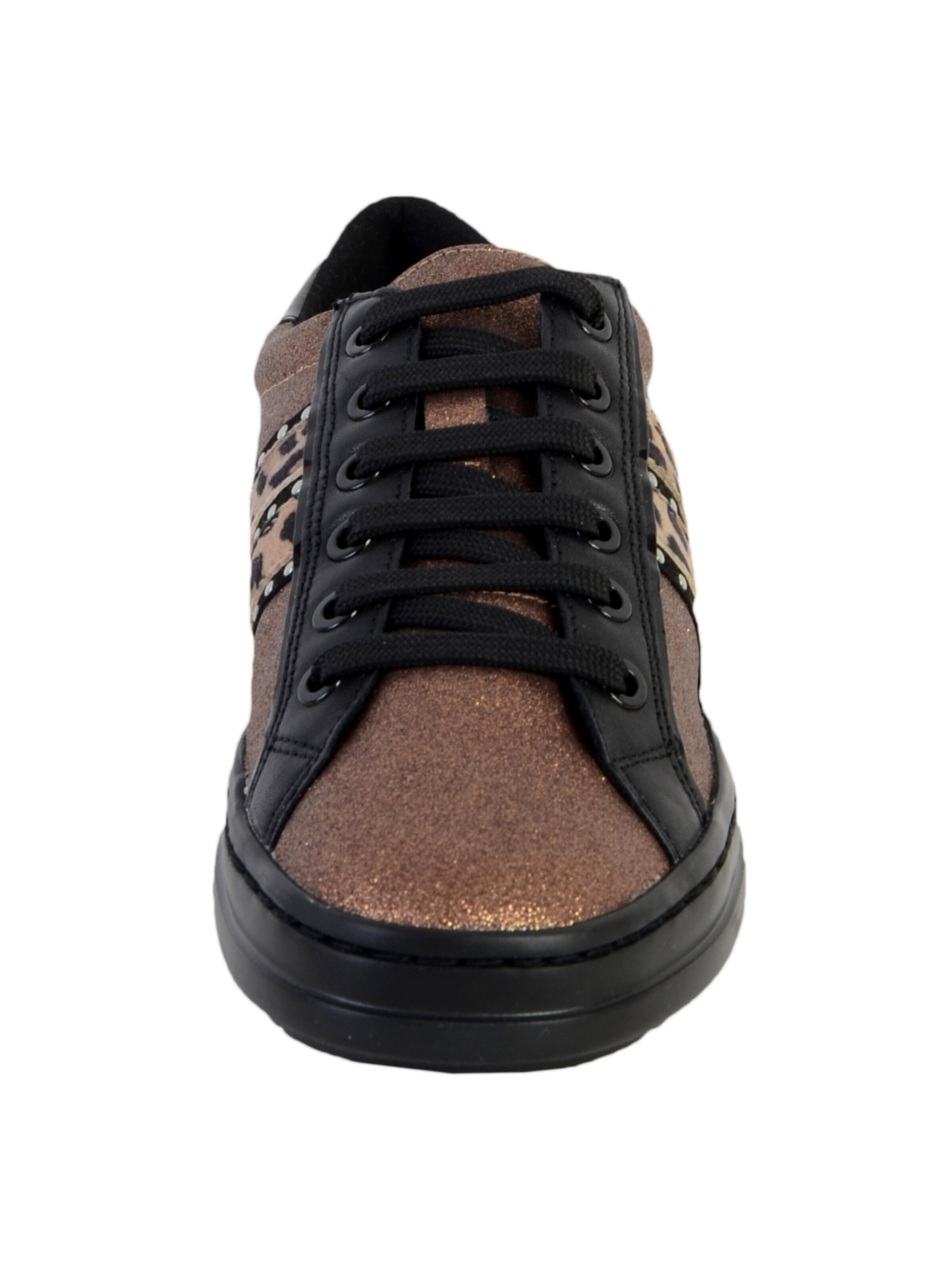 Chaussure de sport à lacets GEOX en marron