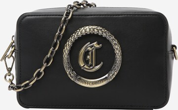 Just Cavalli Crossbody Bag in Black: front