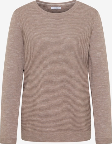 CECIL Sweater in Grey: front