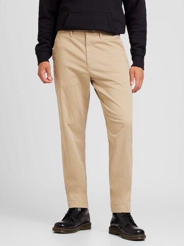 TOMMY HILFIGER - Loosefit Pantalón chino 'Harlem' en verde: frente