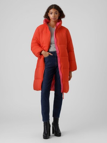 VERO MODA Winterjas in Oranje