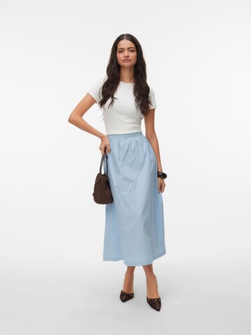 VERO MODA Nederdel 'VMCILLA' i blå