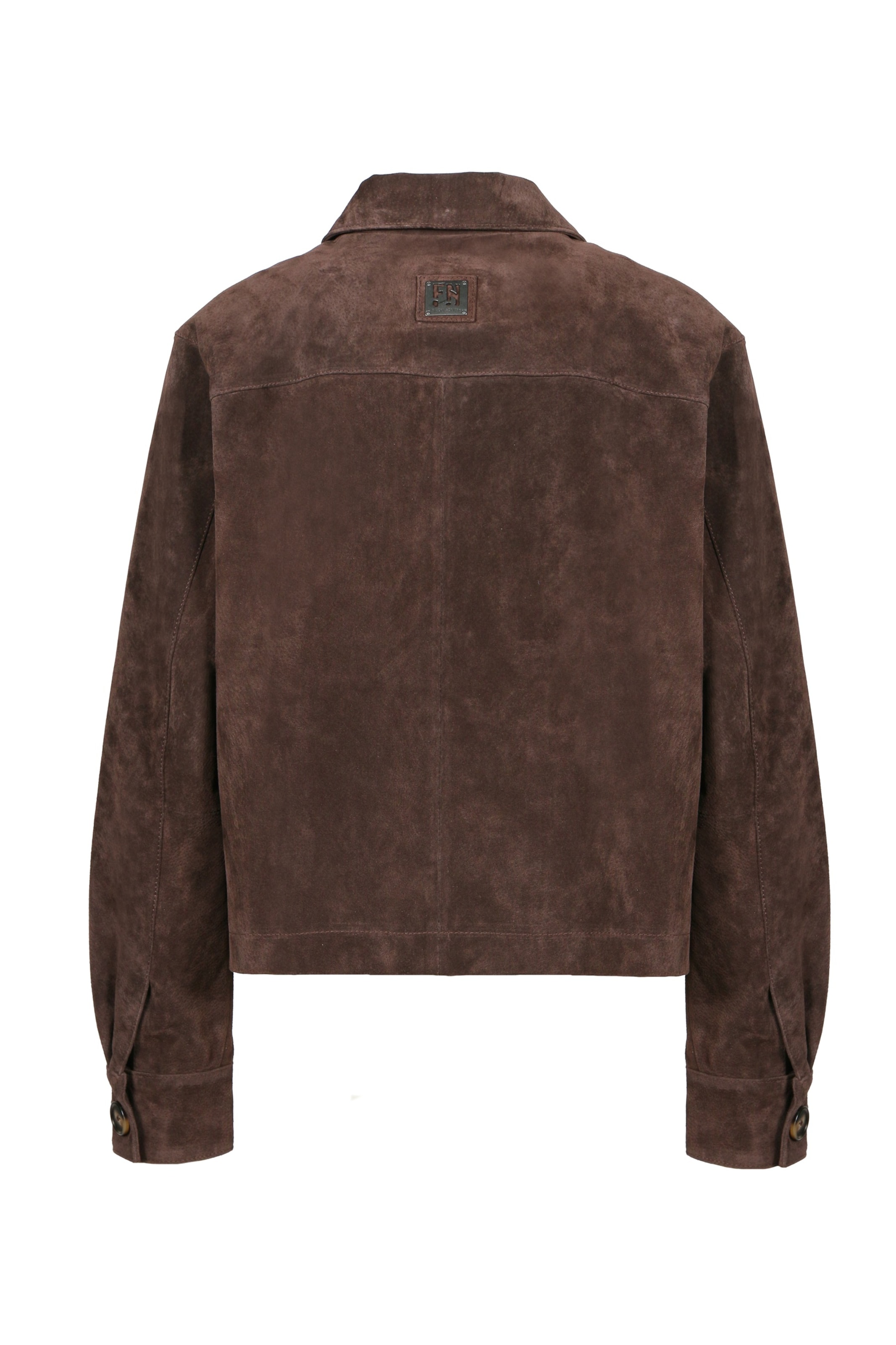 Veste mi-saison ' Lederjacke ' FREAKY NATION en marron