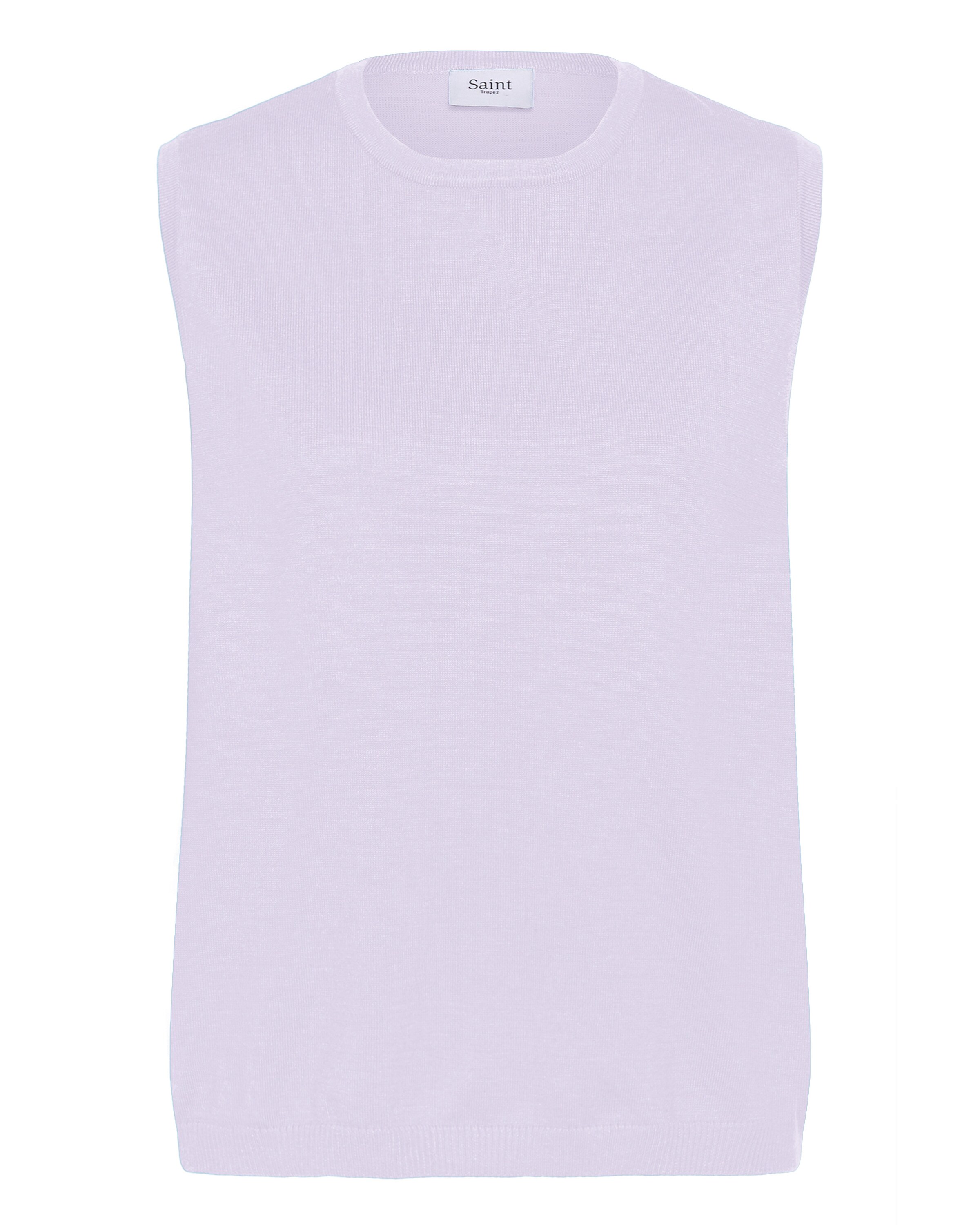 SAINT TROPEZ Sweater 'MilaSZ' in Purple: front