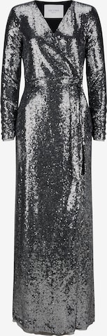 Nicowa Evening Dress 'MILOWA' in Silver: front