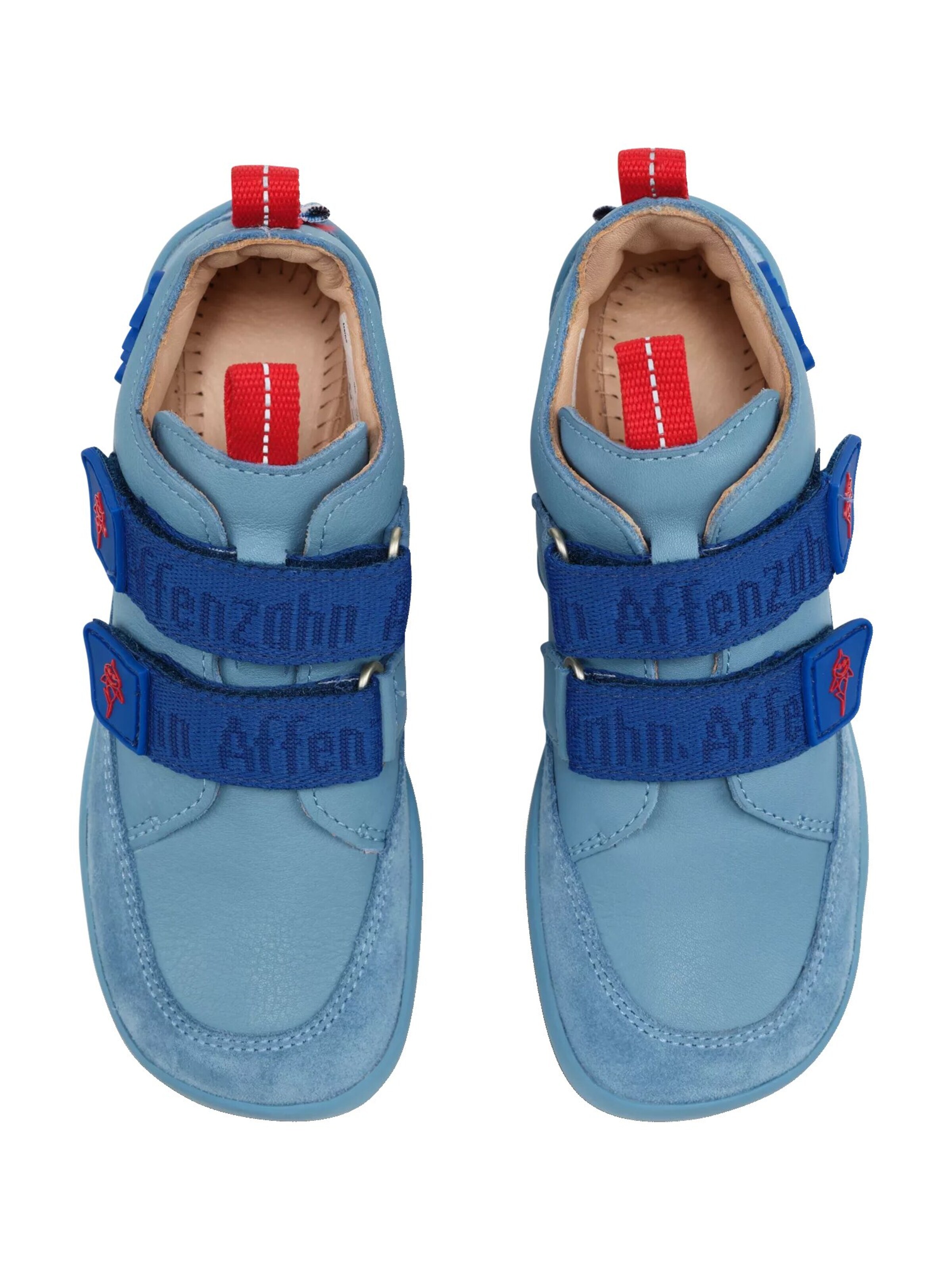 Affenzahn Sneakers 'Sneaker Leder Buddy' in Blue