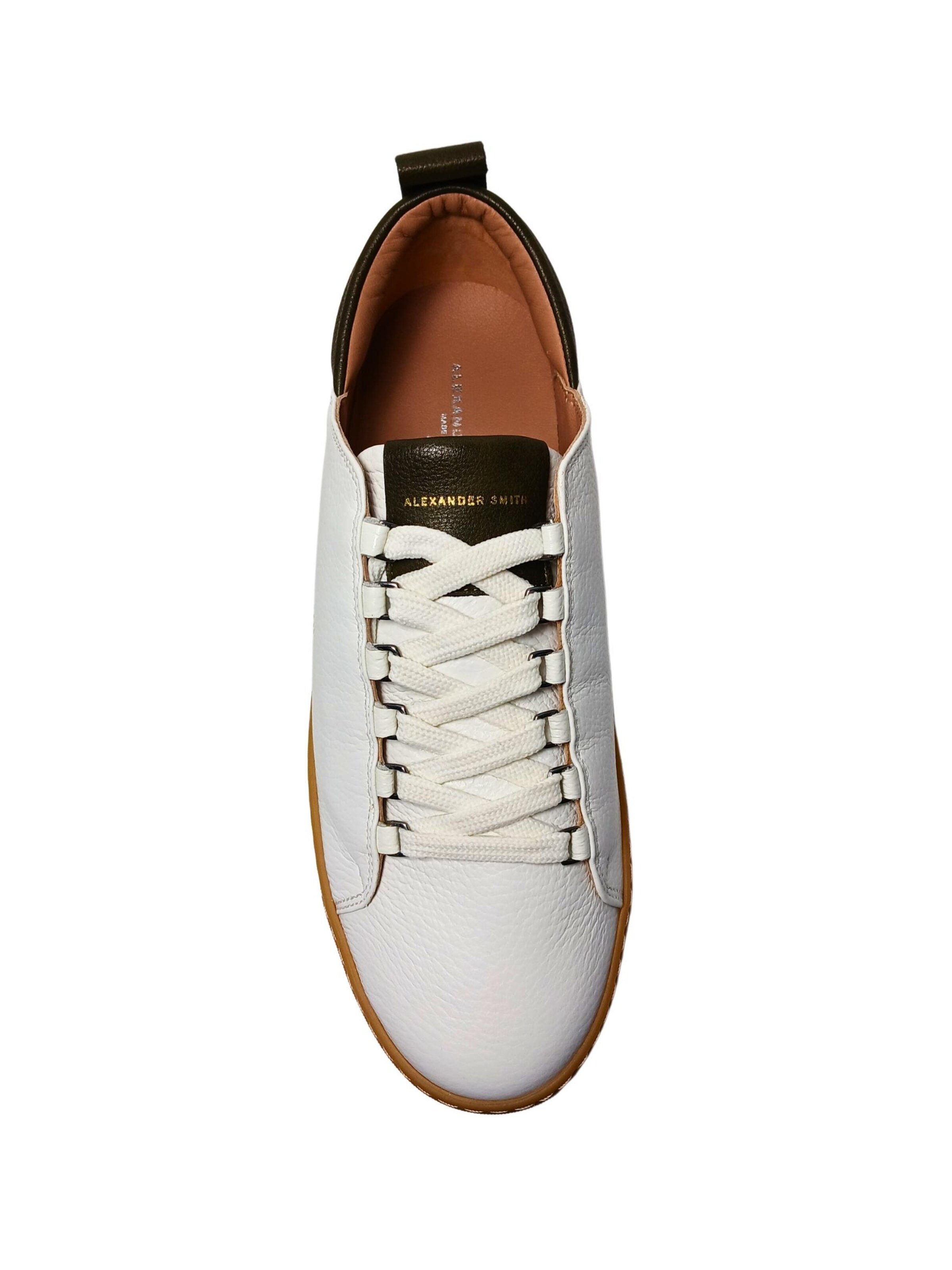 Alexander Smith Platform trainers in White