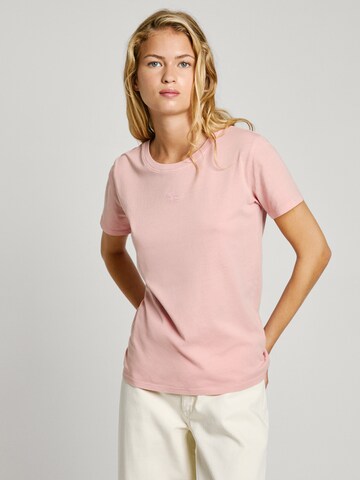 Maglietta 'Lolly' di Pepe Jeans in rosa: frontale