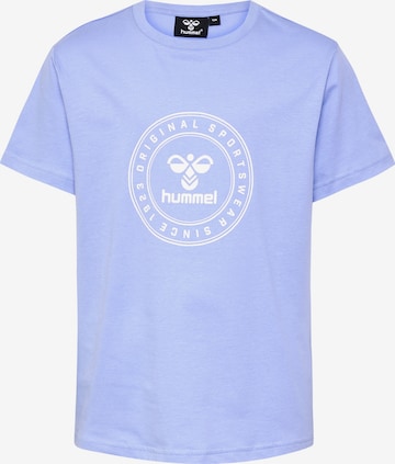 Hummel Performance Shirt 'Tres' in Blue: front