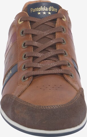 PANTOFOLA D'ORO Athletic Lace-Up Shoes in Brown
