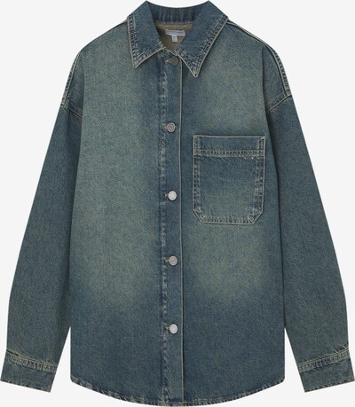 Pull&Bear Prehodna jakna | moder denim barva, Prikaz izdelka