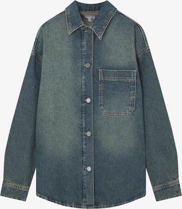 Pull&Bear Between-season jacket in Blue: front