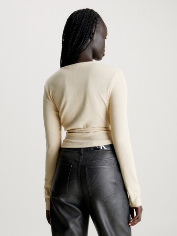 Calvin Klein Jeans Top in Beige