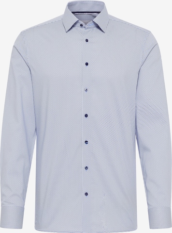 ETERNA Slim Fit Hemd in Blau: Vorderseite