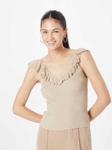 GAP Knitted top in Beige: front