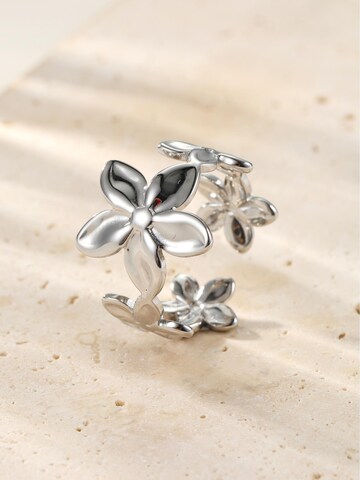 Hey Happiness Ring 'Bloom Flower' in Silver