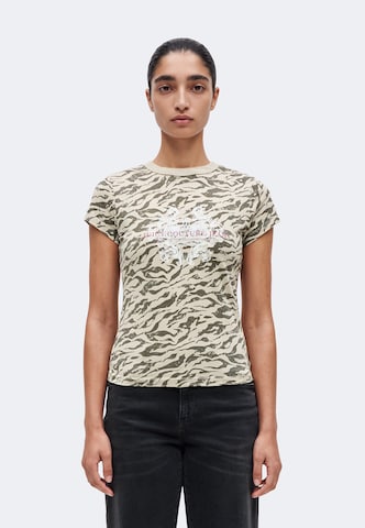 T-shirt Juicy Couture en beige : devant