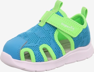 SUPERFIT Öppna skor 'WAVE' i blå: framsida