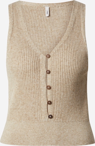 ONLY - Top de punto 'ONLLina' en gris: frente