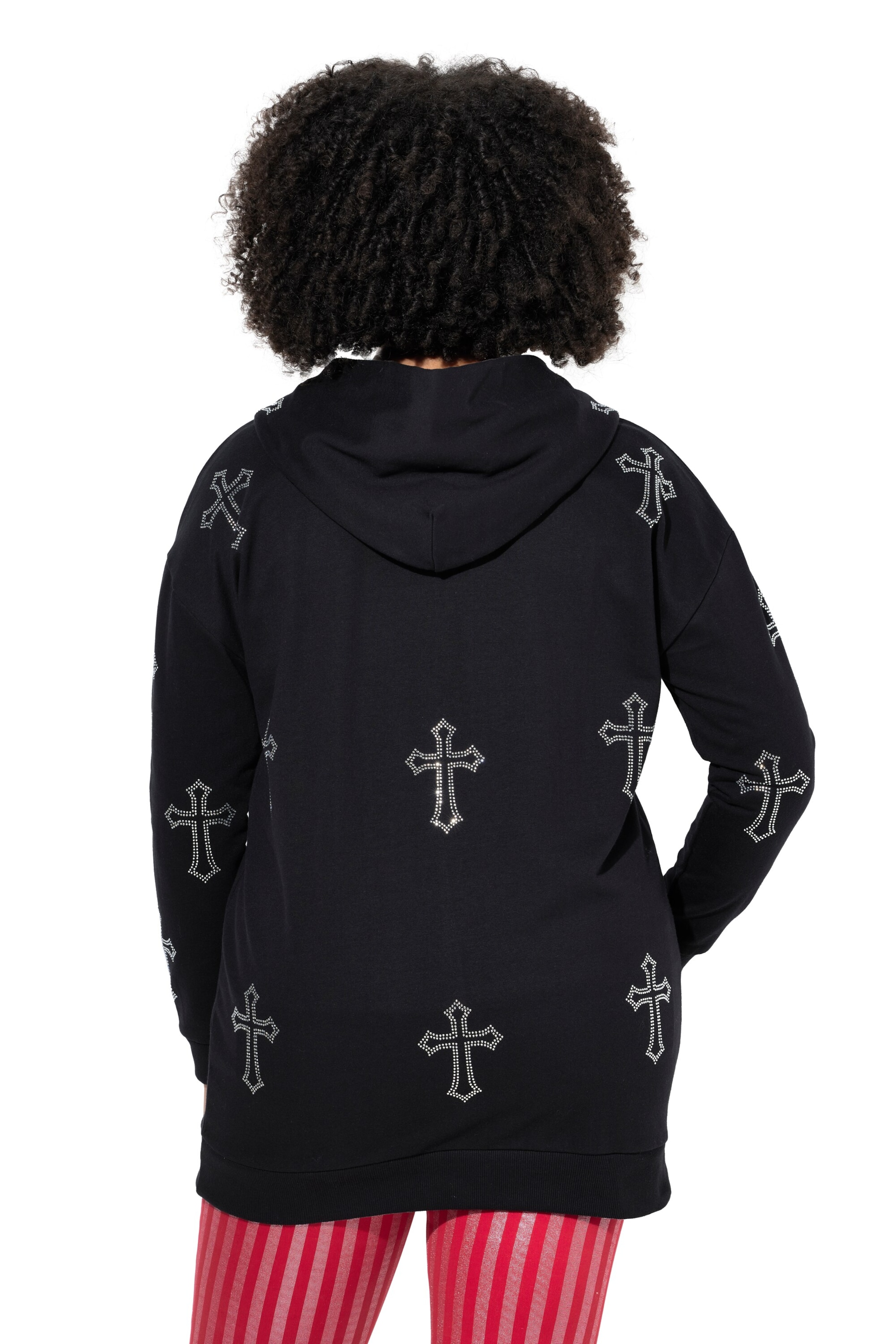 Angel of Style Sweatjacke in Schwarz