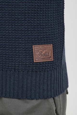 !Solid Pullover 'Terrance' in Blau