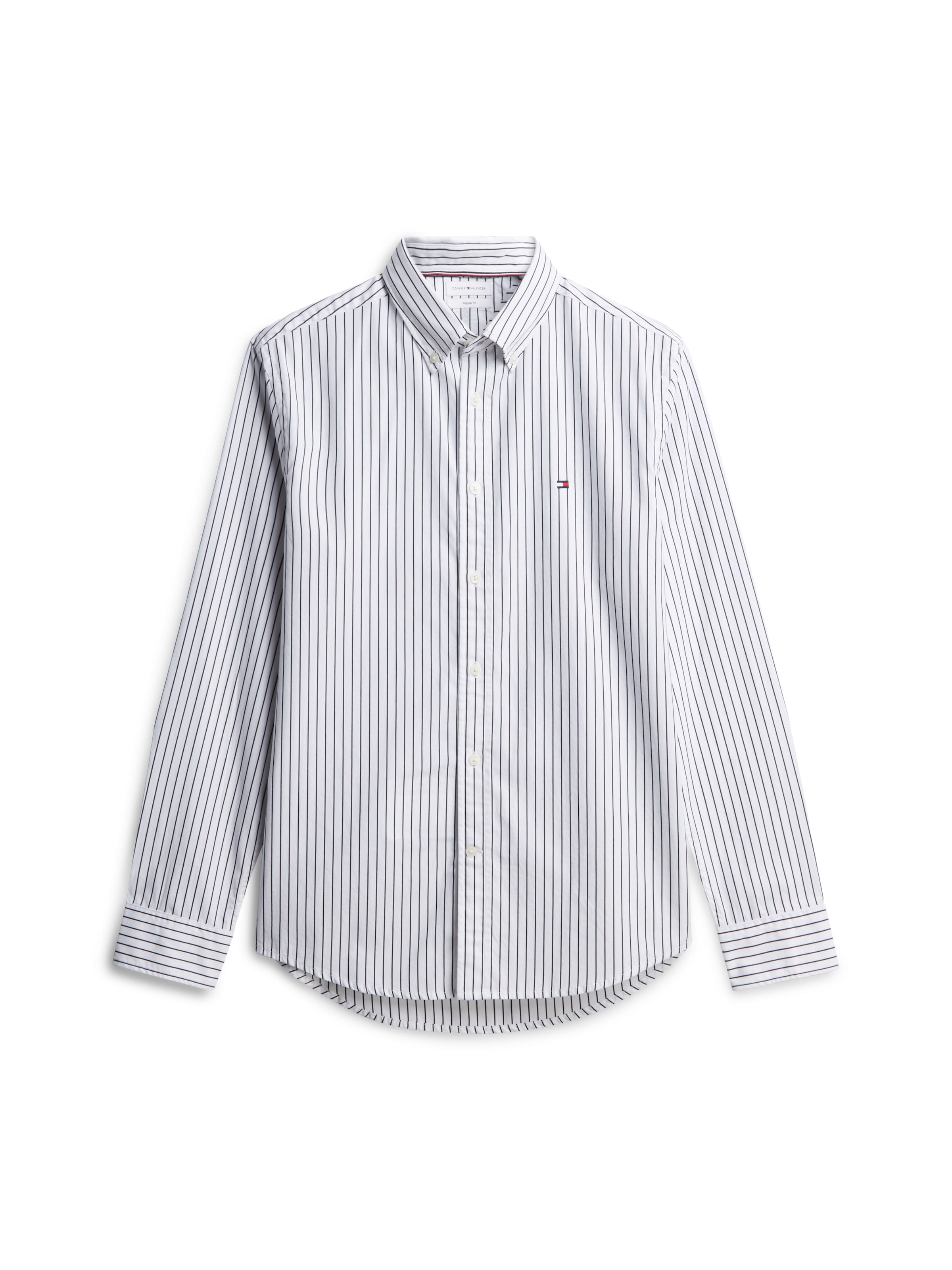 TOMMY HILFIGER - Camisa 'FLEX' en blanco: frente