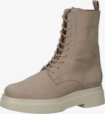 Högl Lace-Up Ankle Boots 'Hampton' in Grey: front