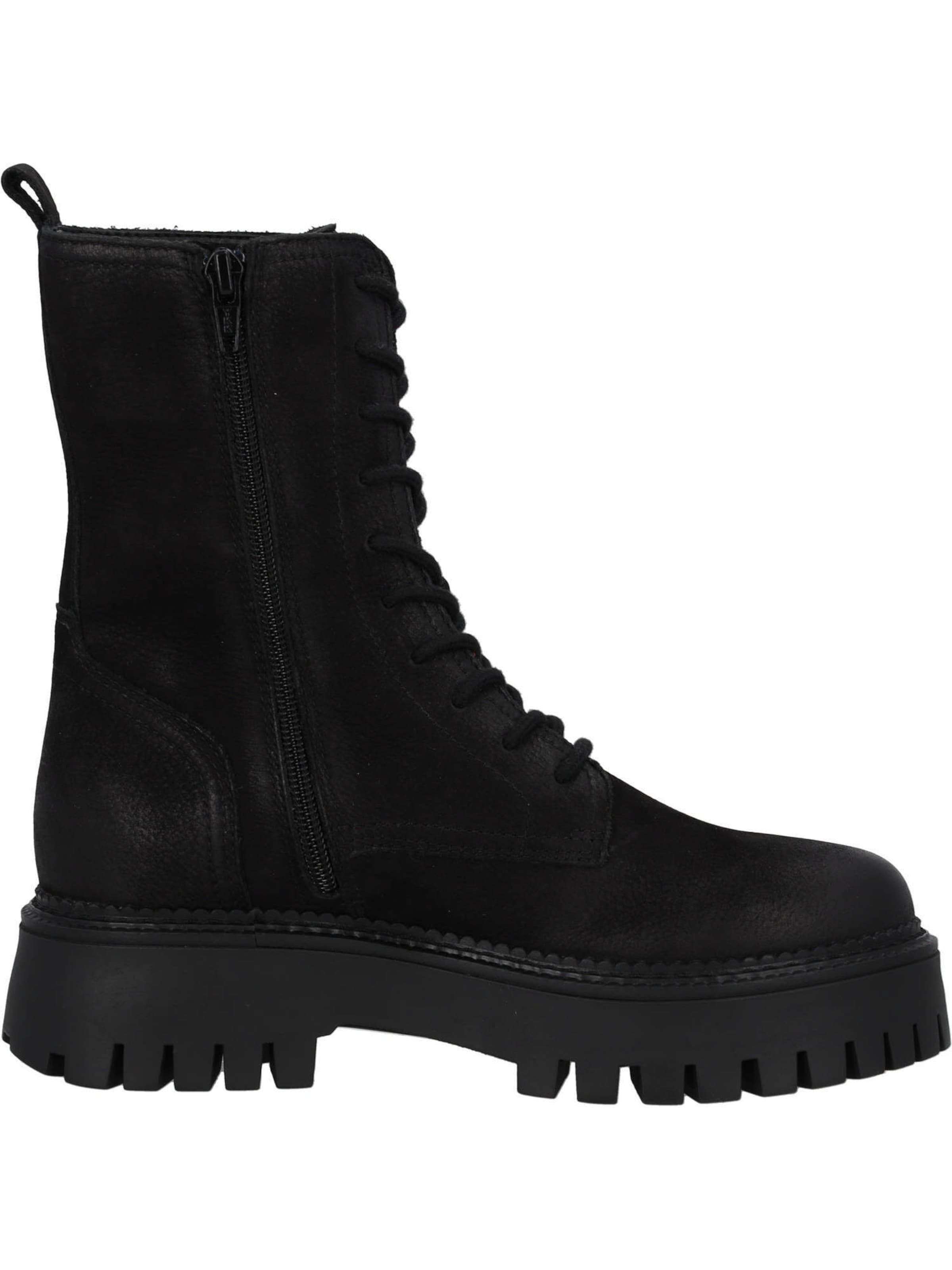 Palado Сапоги на шнуровке 'Sinuala' в Черный