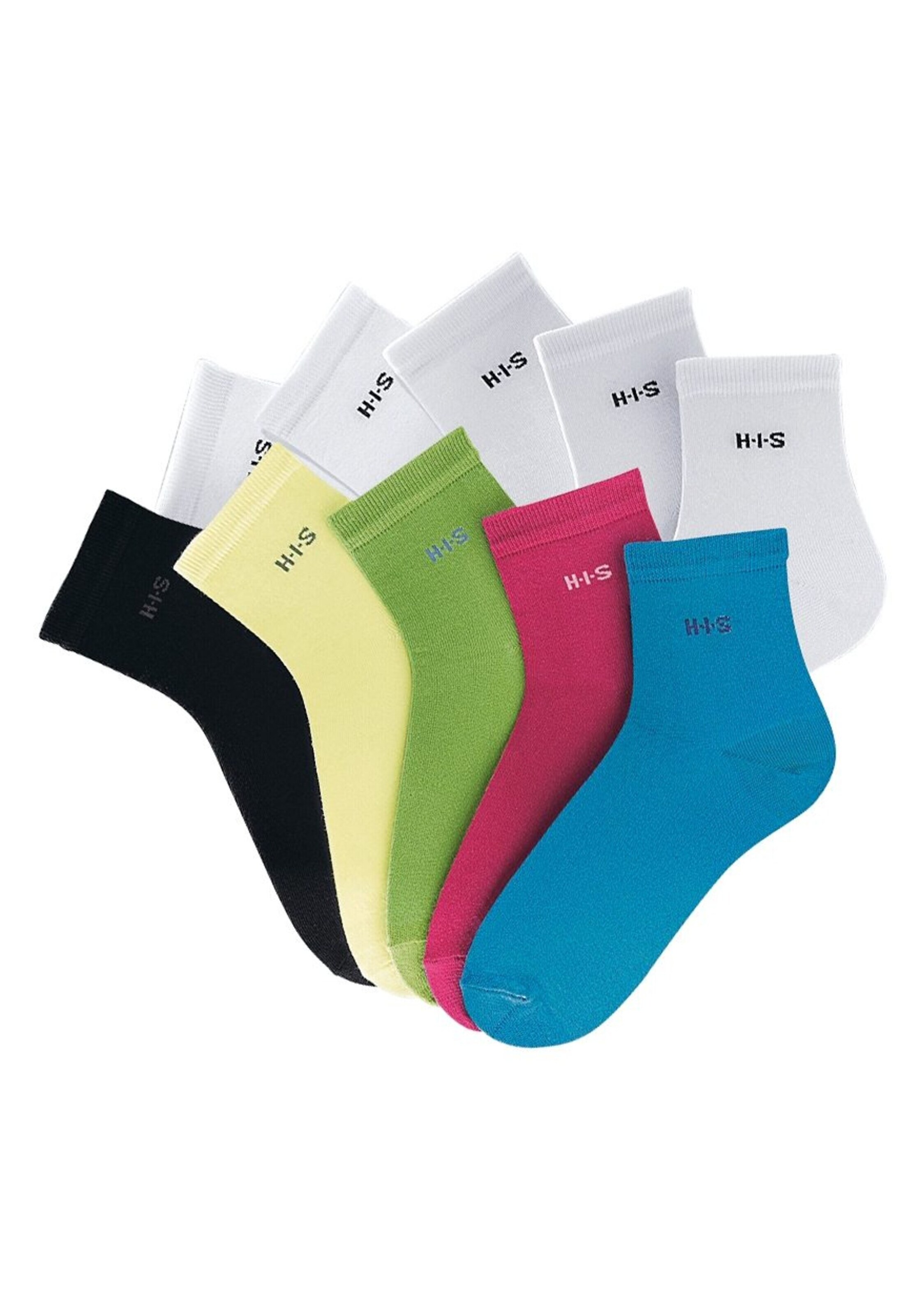 H.I.S Socks in Blue: front