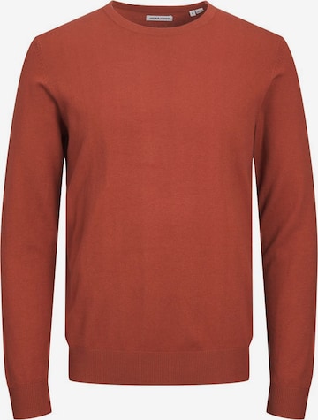 JACK & JONES Sweater in Brown: front