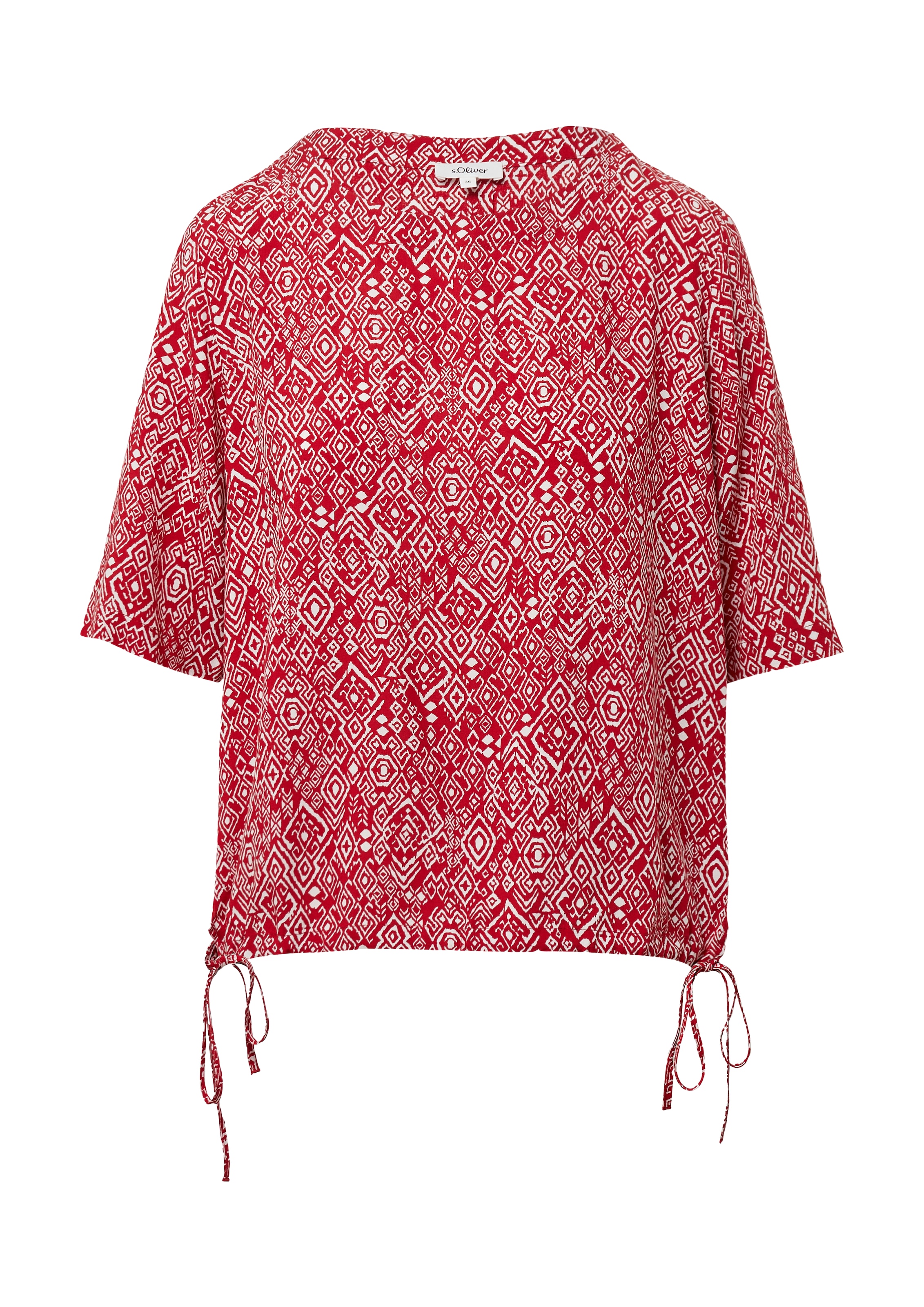 s.Oliver Bluse in Rot: Vorderseite
