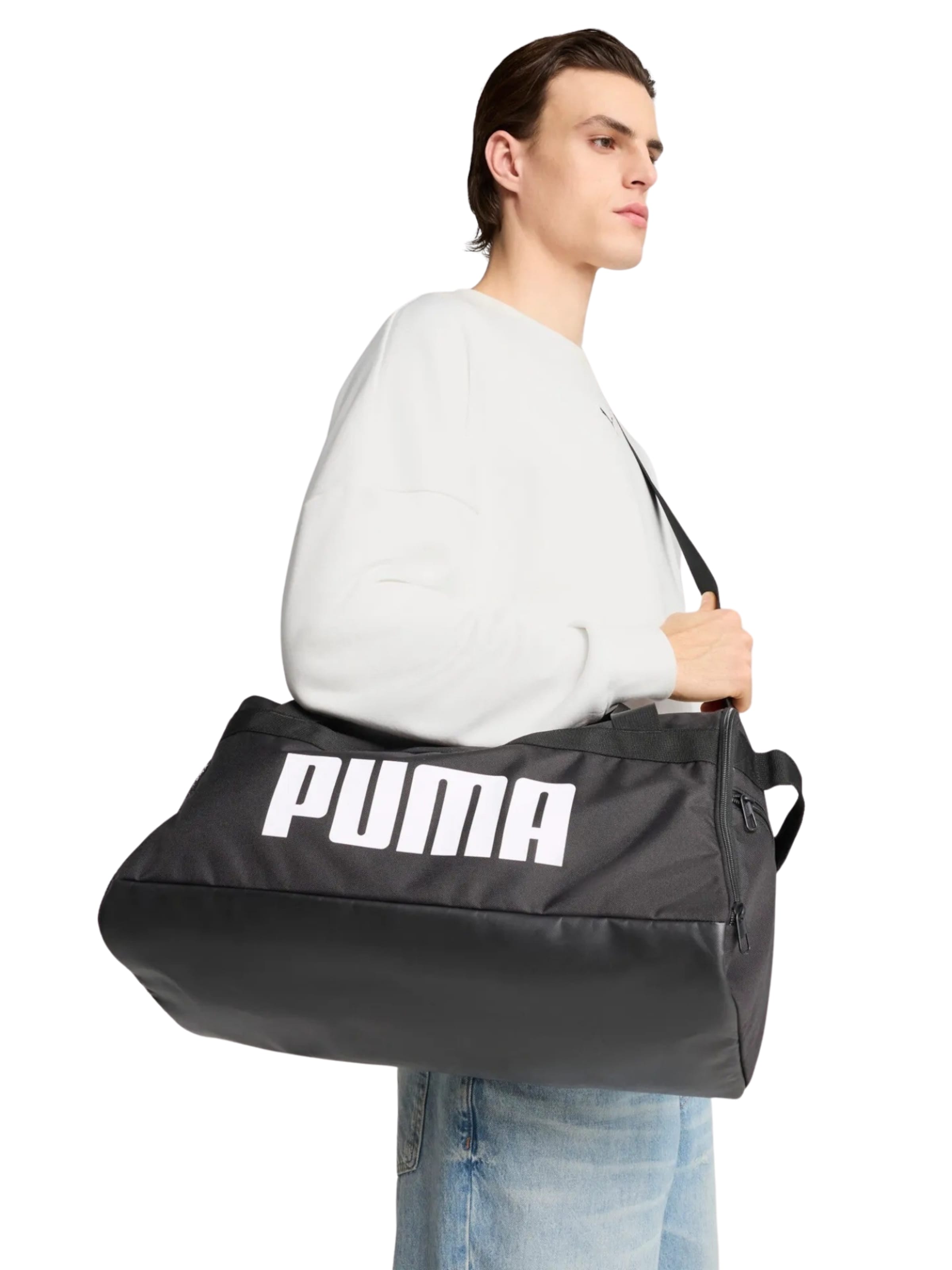 PUMA Sporttasche 'Challenger' in Schwarz: Vorderseite