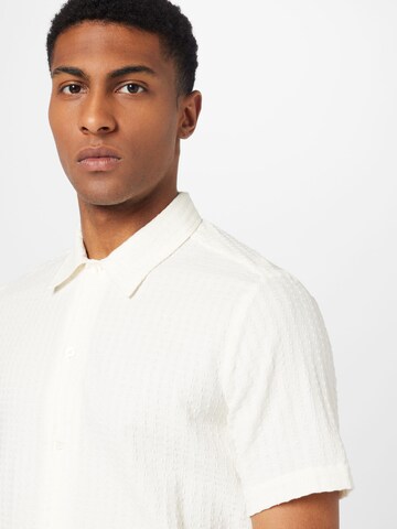 Samsøe Samsøe Regular fit Button Up Shirt 'AVAN' in White
