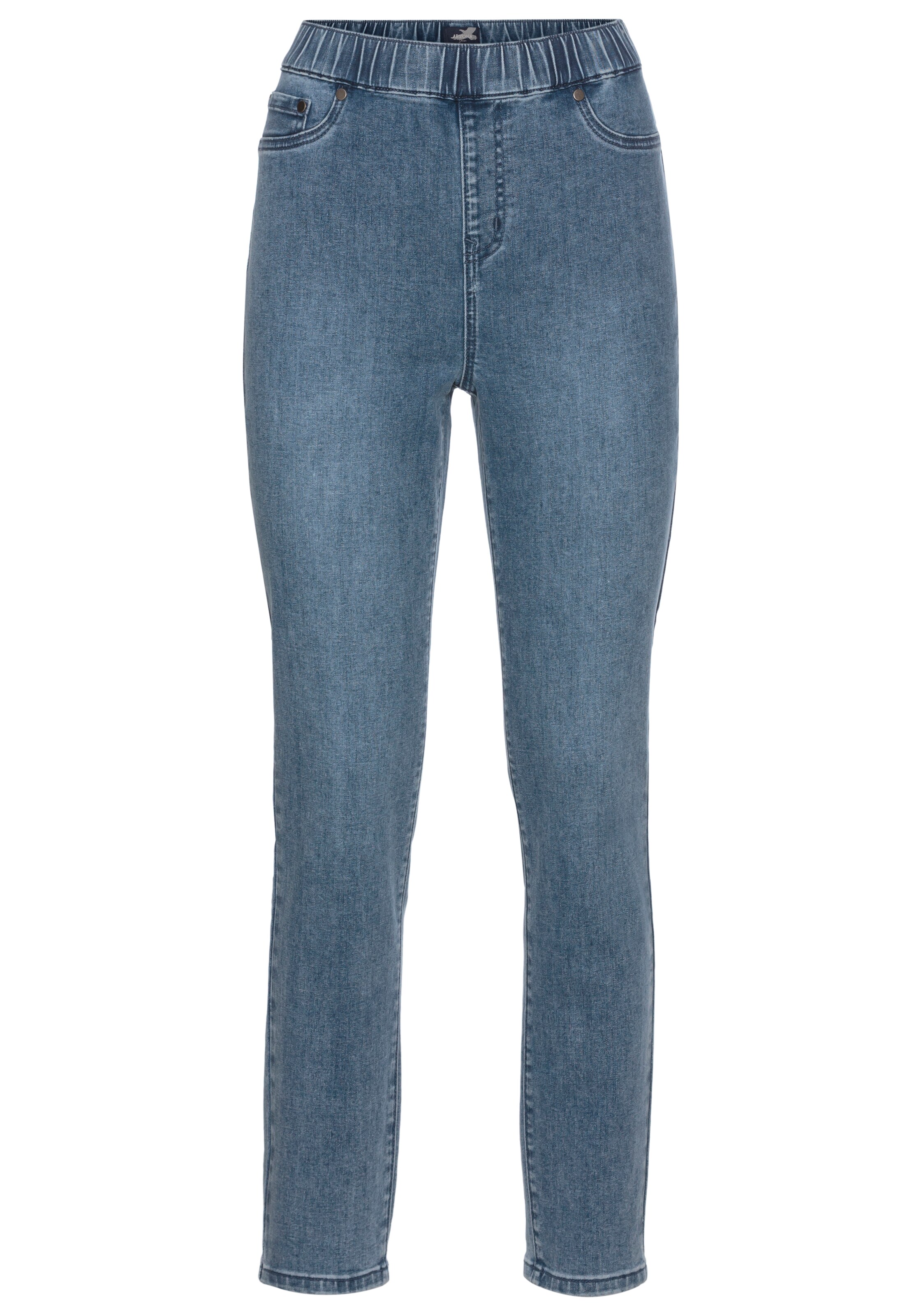 ARIZONA Skinny Jeggings in Blau: Vorderseite