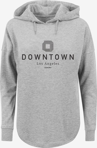 F4NT4STIC Sweatshirt 'Downtown LA' in Grau: predná strana