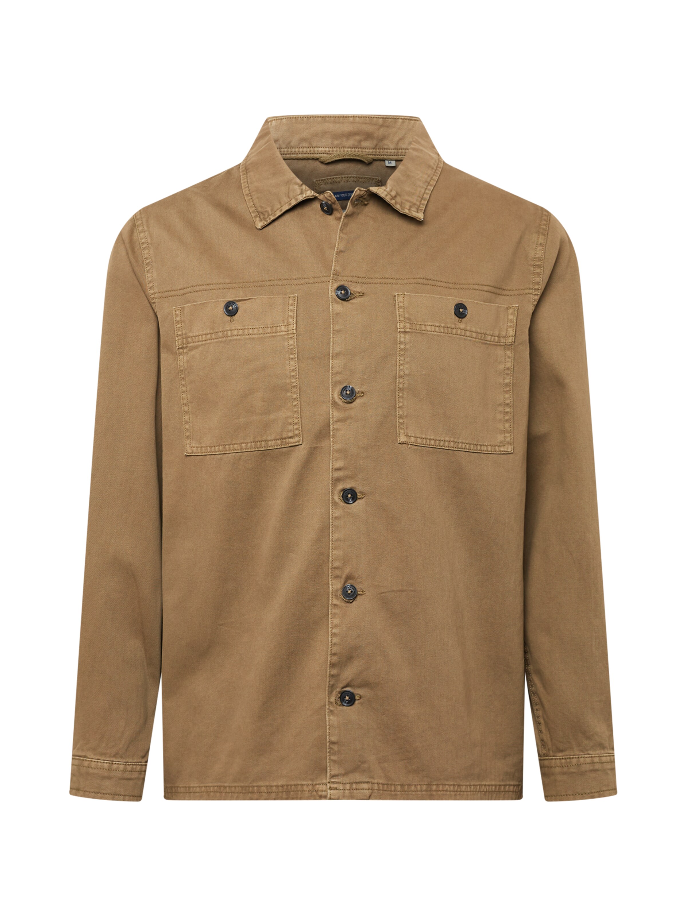 BLEND Regular fit Button Up Shirt in Green: front