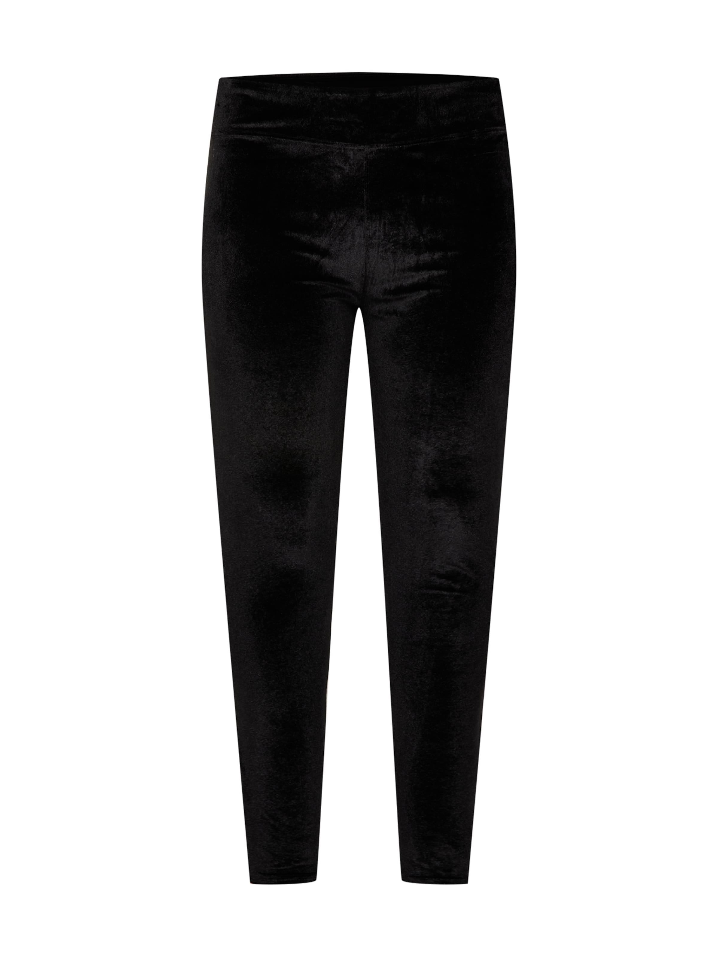 Urban Classics - Skinny Leggings em preto: frente