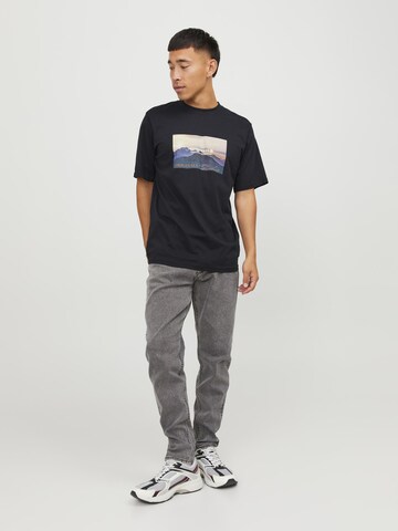 JACK & JONES Skjorte 'HAYS' i svart