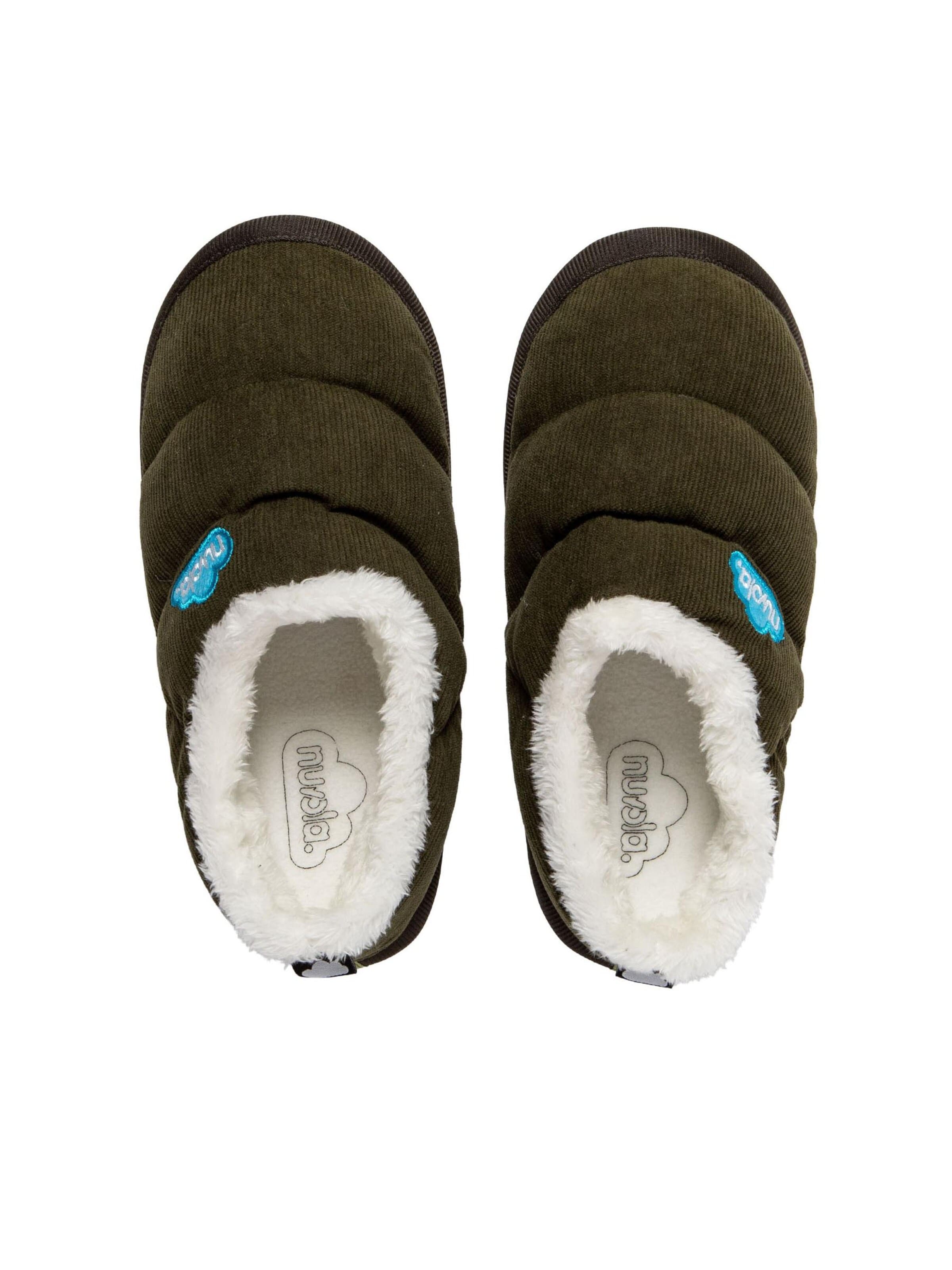 Nuvola. - Pantufa 'Classic Cordy' em verde