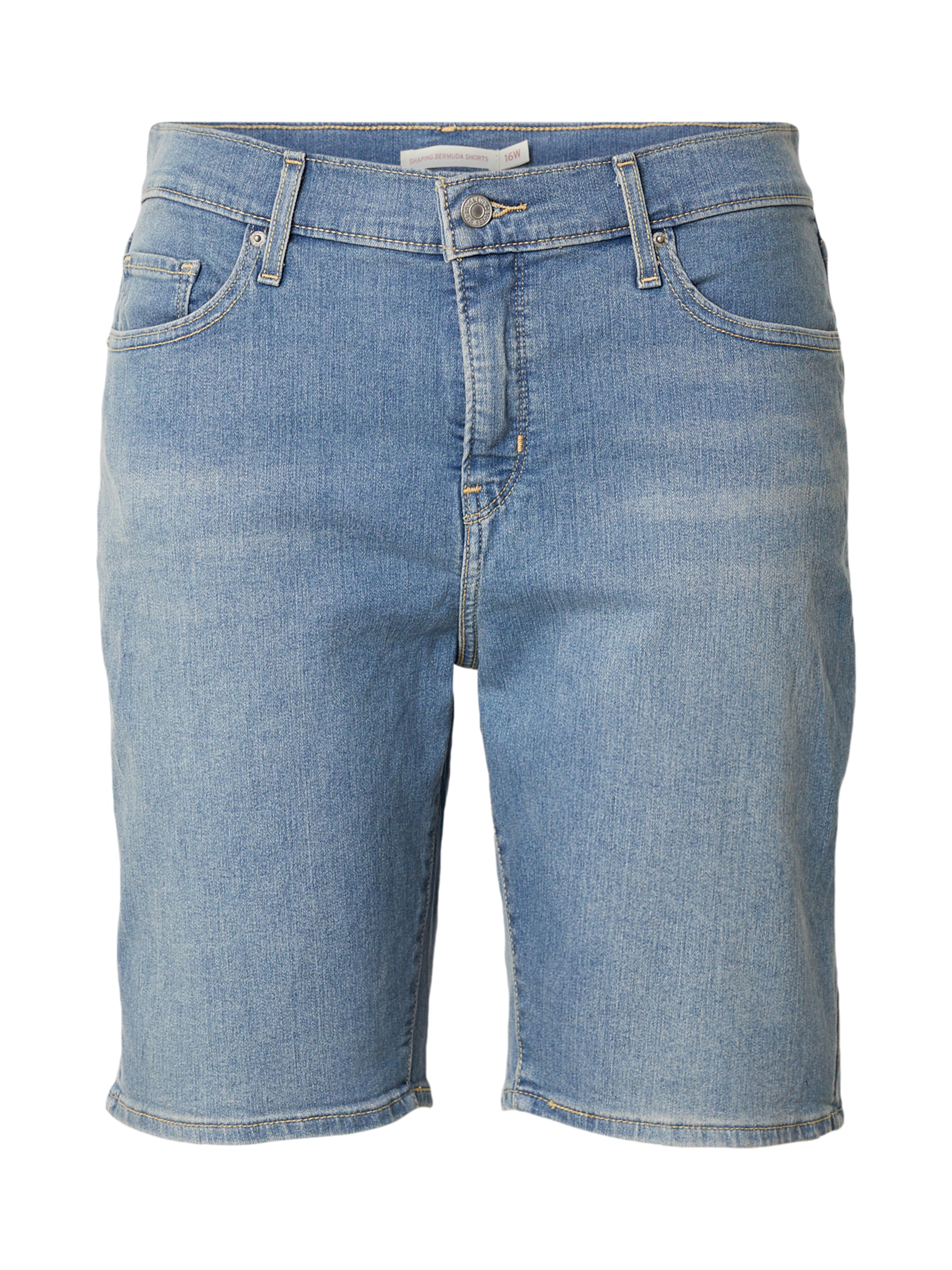 Levi's® Plus Shorts in Blau: Vorderseite