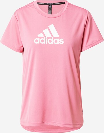 Maglia funzionale di ADIDAS SPORTSWEAR in rosa: frontale